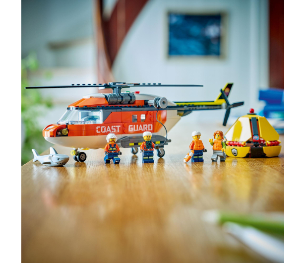 LEGO CITY 60503 Helikopter straży przybrzeżnej - 1473519 - zdjęcie 6